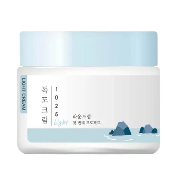Легкий увлажняющий крем с морской водой ROUND LAB 1025 Dokdo Light Cream 80 мл