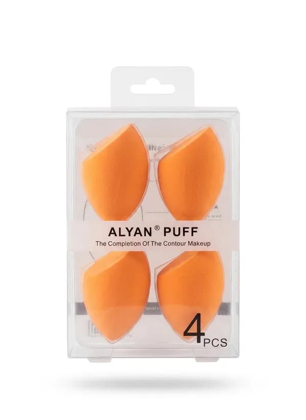Alyan Puff Make Up ýüz üçin sponj 4 sany 