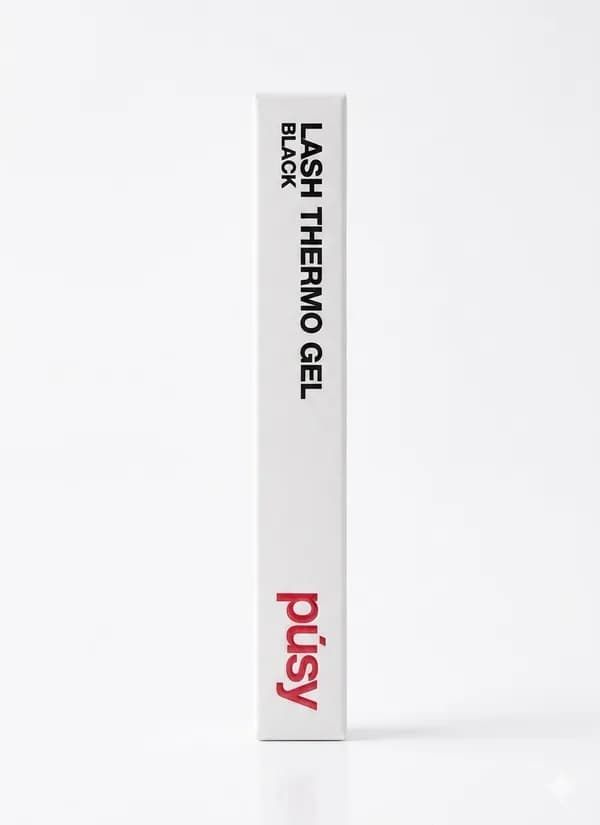 Kirpikler üçin termo gel Pusy Lash Thermo Gel Black 5ml 
