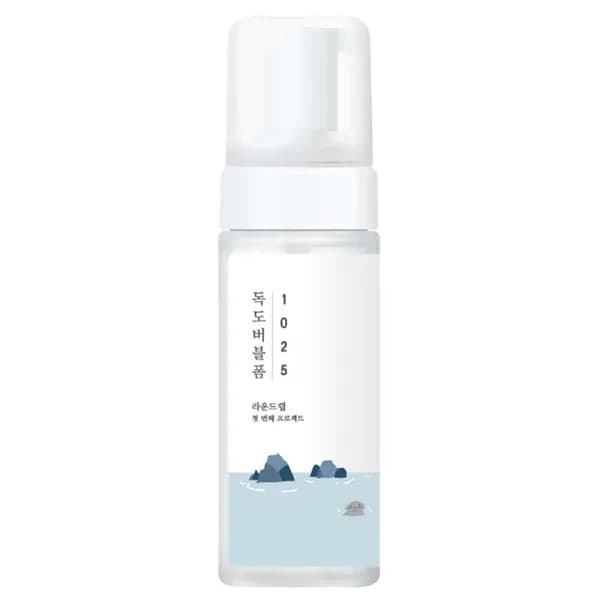 Очищающая пузырьковая пенка с морской водой Round Lab 1025 Dokdo Bubble Foam