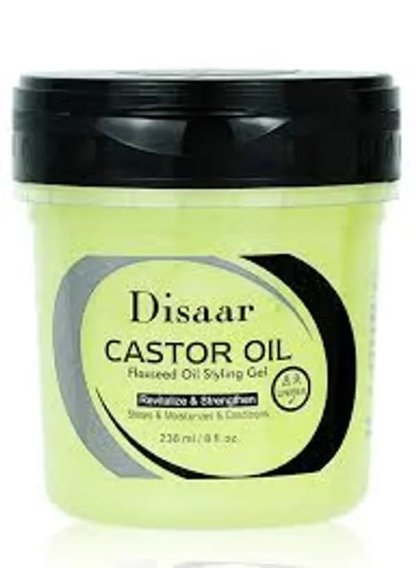 Disaar Castor Oil Flaxseed Oil Styling Gel 236 ml