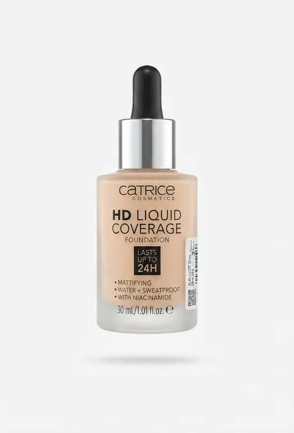 Тональный крем - Catrice HD Liquid Coverage Foundation №020