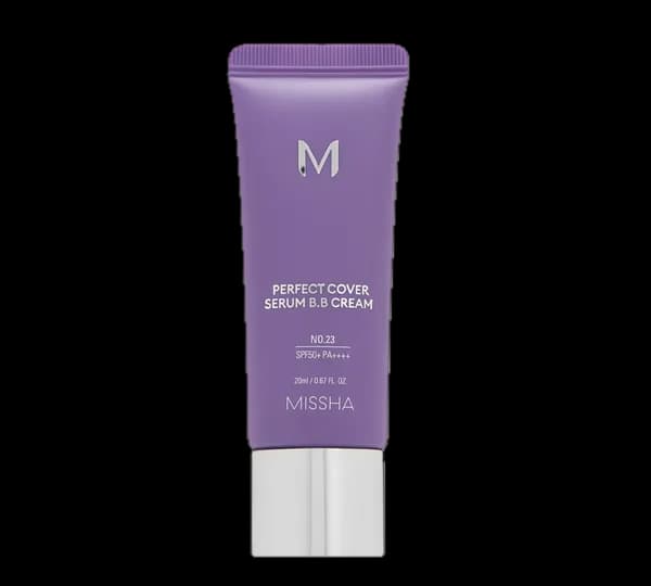 BB-крем для лица с антивозрастной сывороткой Missha Perfect Cover Serum SPF 50-PA ++++ , № 23 тон, 20 мл