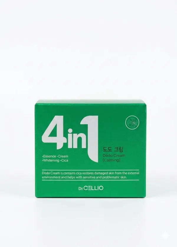 Dr.cellio düwürtükli we gyzarýan ýüzler üçin nemlendiriji krem 4IN1 70 ml 
