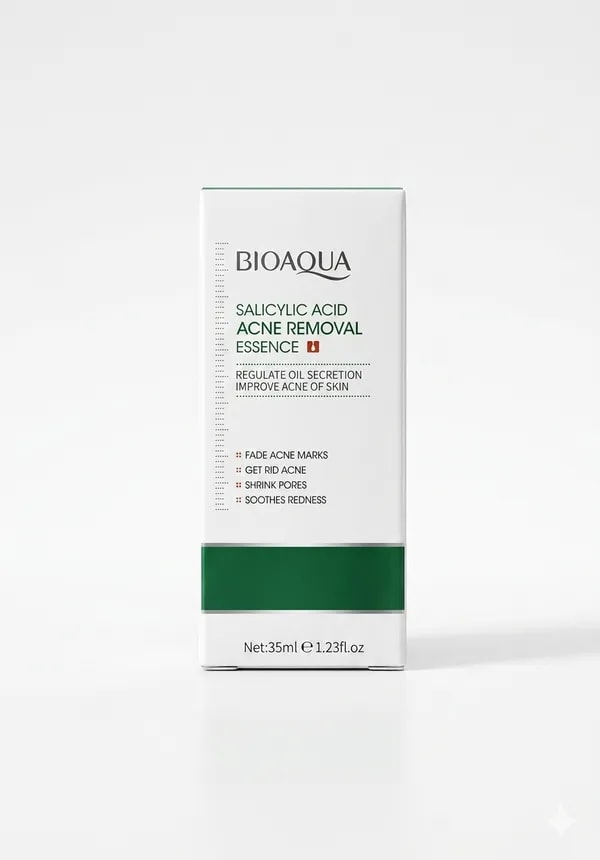 Bioaqua ýüz üçin syworotka düwürtiklerie garşy syworotka Salicylic Acid Acne Removal Essence 35 ml