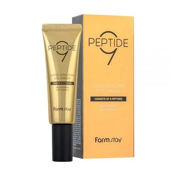 FARMSTAY PEPTIDE 9 SUPER VITALIZING EYE CREAM