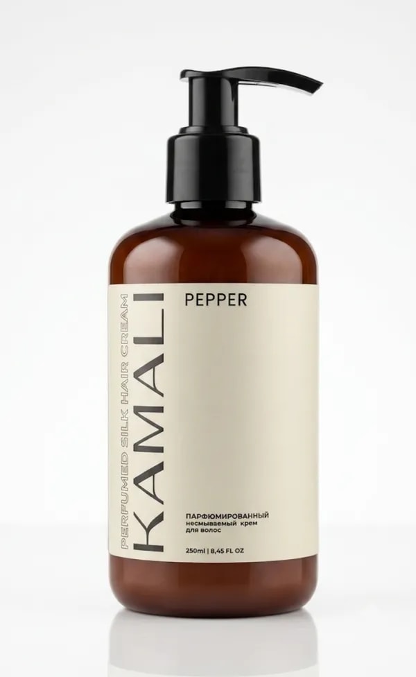 Парфюмированный несмываемый крем для волос Kamali Pepper 250ml
