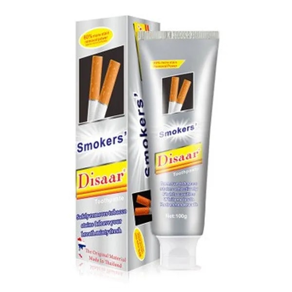 DISAAR Зубная паста SMOKERS' От пятен Для Курящих 100г 