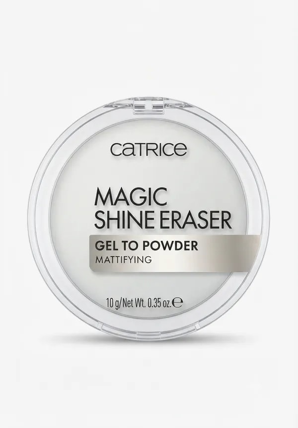 Ýüz üçin krem-pudra Catrice Magic shine eraser gel to powder 10gr